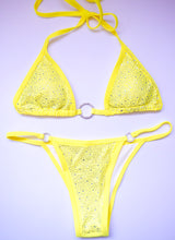 Load image into Gallery viewer, Lemon Yellow Bikini
